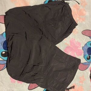 H&M Black Parachute Pants